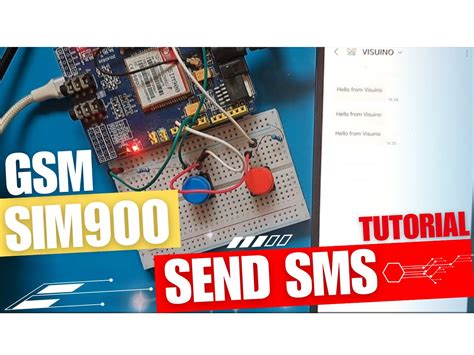Send SMS Using SIM900 GSM Shield & Arduino .